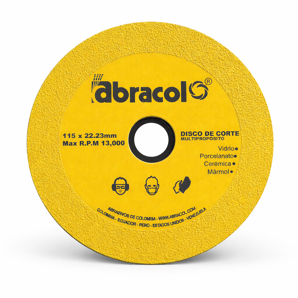 Disco corte (vidrio,ceramica,marmol) 4"