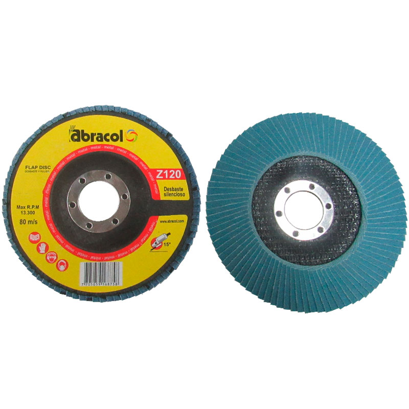 Disco Flap 4"x1/2x7/8 Abracol (60)