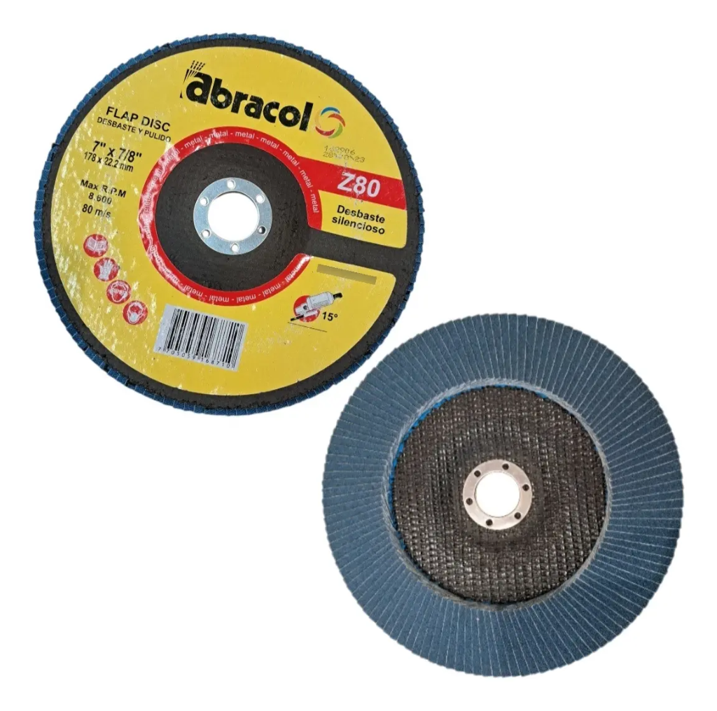 Disco Flap 7"x7/8 Abracol (60)
