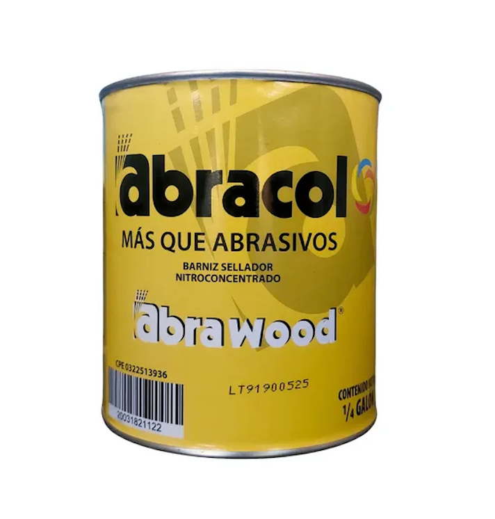 Sellador De Madera 1/4 Galon Abracol
